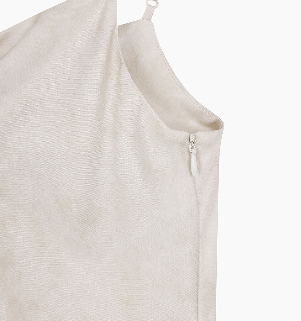 DRESS - sisley k midi dresses - Beige | Sisley K image number 4